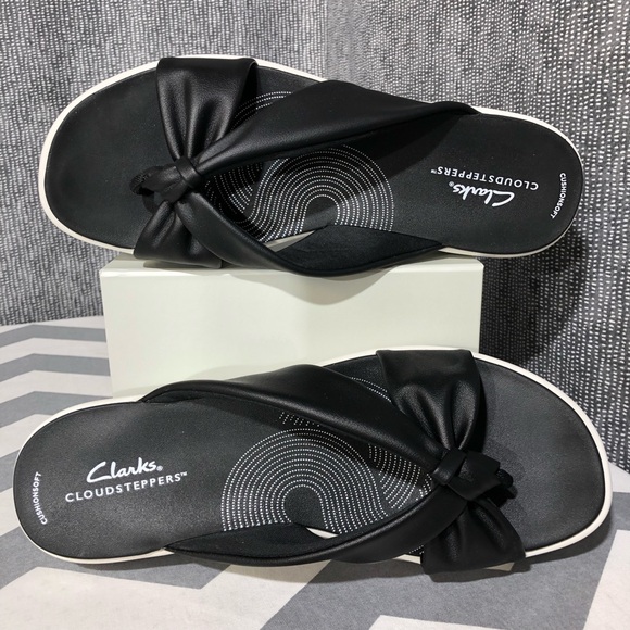 Clarks Cloudsteppers Slides - Picture 11 of 12